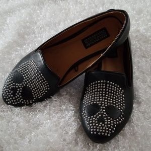 Deena & Ozzy Skull Studded Flats